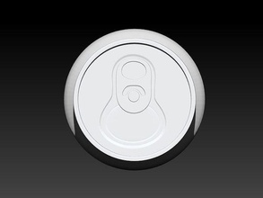 soda cerveza lata refresco metálico imagen aislado símbolo ilustración botón negocio diseño vidriado beber blanco cuadro cambiar interruptor casa cocina comida 3d print model - Mito3D