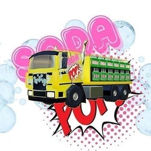 soda pop truck vehicle bubble drink cold beverage font bottle hobby diy automotive 3d print model - Mito3D