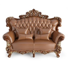 sofa classic2 furniture luxury gold classic decoration retro interior throne armchair lounge chair upholstery antique leather ornate baroque elegant design imperial victorian house 3d print model - Mito3D