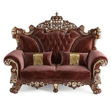 sofa classic2 furniture luxury gold classic decoration retro interior throne armchair lounge chair antique upholstery ornate baroque imperial design leather vintage house 3d print model - Mito3D
