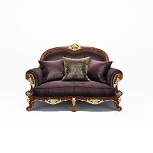 sofá clásico 7 mueble lujo oro decoración retro interior trono Sillón salón silla cuero imperial antiguo tapicería diseño comodidad emperador elegante florido casa 3d print model - Mito3D