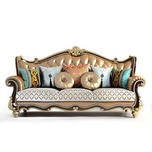 sofá clássico 8 mobília luxo ouro decoração retro interior trono poltrona salão cadeira Antiguidade imperial ambiente estofamento vintage imperador ornamentado Projeto casa 3d print model - Mito3D