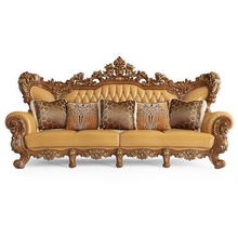 Sofa klassisch 8 Möbel Luxus Gold Dekoration retro Innere Thron Sessel Salon Stuhl Leder Design Komfort Umgebungs Kaiserliche Antiquität elegant Polster Kaiser Haus 3d print model - Mito3D