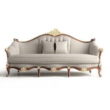 sofa classic 8 furniture luxury gold decoration retro interior throne armchair lounge chair upholstery leather ambient design emperor comfort antique elegant house 3d print model - Mito3D
