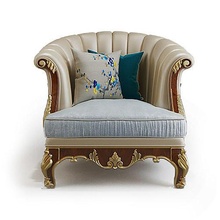 sofá clássico 8 mobília luxo ouro decoração retro interior trono poltrona salão cadeira estofamento assento couro ambiente imperial Antiguidade conforto imperador casa 3d print model - Mito3D