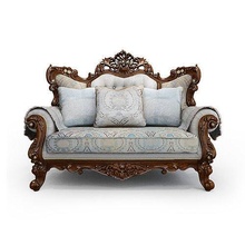 sofá clássico 9 mobília luxo ouro decoração retro interior trono poltrona salão cadeira estofamento ambiente Projeto couro conforto ornamentado imperador assento Antiguidade casa 3d print model - Mito3D