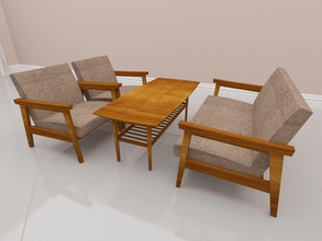 sofa living table house sofalivingtable livingtable sofafurniture furniture 3d print model - Mito3D