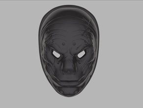 sokol máscara cara día paga 2 payday2 cosplay accesorios disfraz airsoft combatiente ninja cabeza proteccion personaje skyfi respirador 3d print model - Mito3D