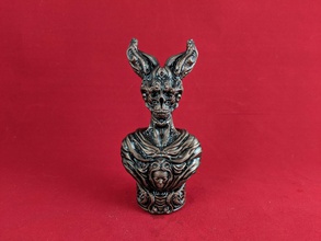 sol - dio del sole art la scultura religione decorazione antichi arredamento il busto alien scifi biomeccanica sculture 3d print model - Mito3D