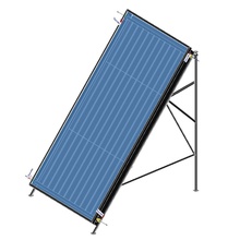 güneş düz plaka toplayıcı panel bilim fotovoltaik güç teknoloji mühendislik 3d print model - Mito3D