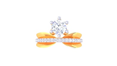 solatire Ringe Schmuck Platin scheint Kunst Hochzeit engagement Mode Luxus Liebe disjunkte Silber bedruckbar ist gem genial weiß Diamant-ring 3d print model - Mito3D
