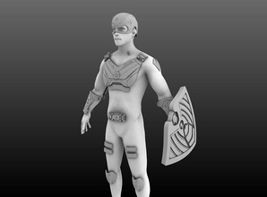 soldier boy armor helmet shield - boys wearable mask chestplate superhero comic comics tv jensen hobby diy 3d print model - Mito3D