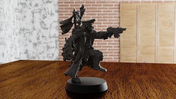 soldat buste combat mortel mk jeu vidéo collectionner modèle Scorpion impression ninja kombat statue figure sculptures guerrier personnage conception argent art 3d print model - Mito3D
