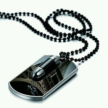 Soldat-code Schmuck Silber Halskette sprechen bedruckbar ist Technologie gem - Verbindung Kabel genial Halsketten 3d print model - Mito3D