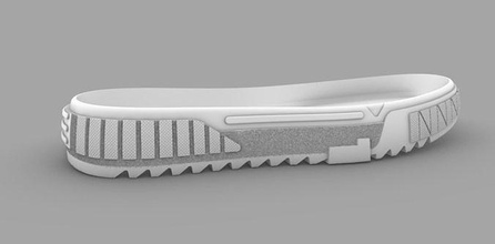 Sohle einzig alleinig Schuh Design Illustration Schuhwerk Mode Schuhe 3d print model - Mito3D