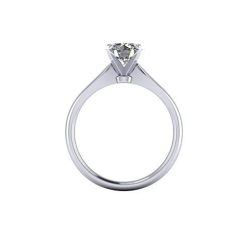 solide Liebe Diamant Ring s13 Juwel Engagement Hochzeit Schmuck Silber Gold engagem Mode Sterling Anhänger Halskette Schönheit Ohrringe Ringe 3D print model - Mito3D