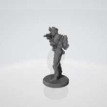solider usa 3d figurine print sculpture statue soldier war people army man art bronze square games callofduty toys 3d print model - Mito3D