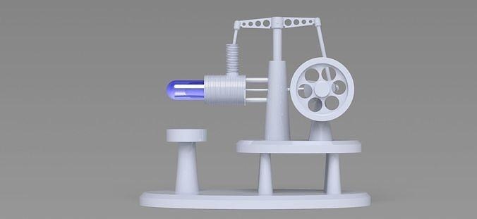 solido modelado montaje sólido canalla autocad diseño mecánico industrial modelo Ciencias Ingenieria 3d print model - Mito3D