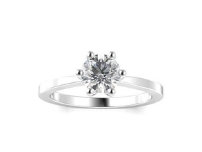 solitario 2021 003 diamante Boda anillos compromiso imprimible plata oro joyería joya anillo platino brillante estereolitografía rhinoceros3d mano aureola rinoceronte mujer 3d print model - Mito3D