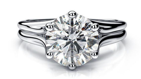 solitario diamante squillare stl 3dm 12 renders on mano render oro gioielleria nozze Fidanzamento anelli 3d print model - Mito3D