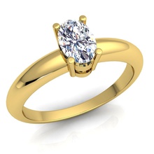 solitaire diomand ring takı mücevher düğün nişan yazdırılabilir elmas yüzük Gümüş altın engagem moda sterling güzellik yüzüğü cad parlak Safir 3d print model - Mito3D