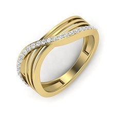 solitario compromiso anillo joyería joya boda anillos canadá brillantez promesa imprimible diamante moda conducción mossonaita oro 5mm roca 3d print model - Mito3D