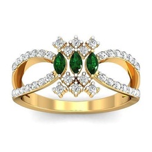 solitaire engagement bague anneaux gemme mariage bijou bijoux imprimable diamant argent or sterling blanc brillant bracelet 3d print model - Mito3D