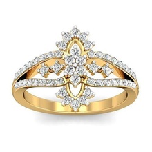 solitario compromiso anillo joyería anillos señoras mujeres diamante rubí mujer Esmeralda azul zafiro joya plata 3d print model - Mito3D