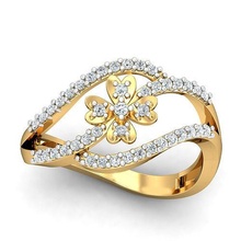 solitario compromiso anillo mujeres joyería joya sello mujer anillos sólido imprimible brillante lujo meñique estados unidos canadá europa francia 3dprinting diamante 3d print model - Mito3D