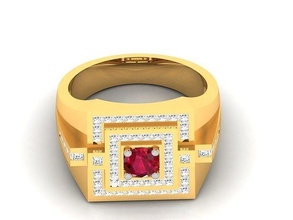 Solitär Engagement Ring Schmuck Band Frauenring Hochzeit Gold Diamant Mode Ringe Bulk Sammlung Frauen 3d print model - Mito3D