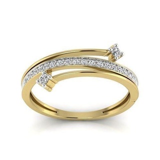 Solitär Engagement Ring 3d drucken Modell Schmuck Platin Gold leuchtenden brillant Diamant Juwel Silber druckbar wertvoll Ringe 3d print model - Mito3D
