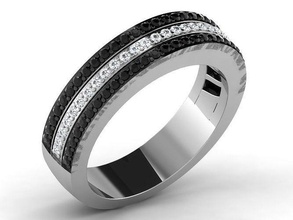 solitario Fidanzamento squillare 3dm stl obj fbx render dettagli anelli sterlina stampabile diamante platino brillante nozze gioiello gioielleria argento bianca oro 3d print model - Mito3D
