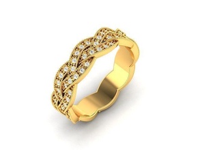 Solitär Engagement Ring Karat Stein Ringe Sterling druckbar Diamant Platin brillant Hochzeit Schmuck Juwel Silber zart Gold Herz 3d print model - Mito3D