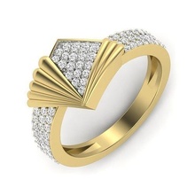 solitario compromiso anillos 3dm stl joya Boda joyería imprimible diamante plata oro libra esterlina blanco anillo brillante platino 3d print model - Mito3D