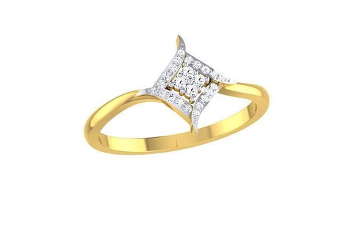solitario compromiso Boda banda anillo anillos libra esterlina imprimible diamante platino brillante joya joyería plata delicado ligero oro blanco 3d print model - Mito3D