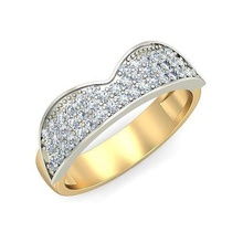 solitario compromiso Boda banda anillo anillos libra esterlina imprimible diamante platino joya joyería plata delicado ligero oro blanco espiral 3d print model - Mito3D
