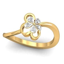 solitario compromiso Boda diamante anillo anillos joya joyería imprimible plata oro libra esterlina blanco brillante platino 3d print model - Mito3D