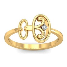 solitario compromiso Boda diamante anillo joyería joya banda mujer precioso oro imprimible Moda anillos abultar colección 3d print model - Mito3D