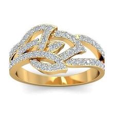 solitaire engagement mariage diamant bague anneaux bijoux or bande gemme argent brillant imprimable sterling platine 3d print model - Mito3D