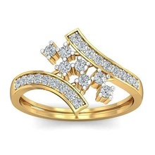 Solitär Engagement Hochzeit Diamant Ring Ringe Sterling Schmuck Gold Band Juwel Silber brillant druckbar Platin zart 3d print model - Mito3D