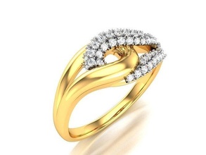 Solitär Engagement Hochzeit Diamant Ring Schmuck Band Frauenring wertvoll Ringe Bulk Sammlung Frauen Gold druckbar 3d print model - Mito3D
