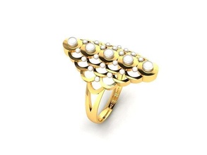 solitario fidanzamento nozze diamante squillare gioielleria moda accessori oro anelli stampabile sterlina argento collana 3d print model - Mito3D