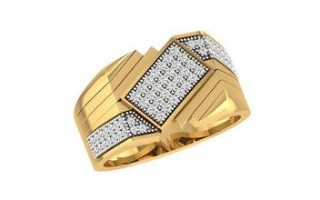 Solitär Engagement Hochzeit Männer Ringe Ring Mode druckbar Schmuck Gold engagem Platin Diamant brillant Schönheit 3d print model - Mito3D
