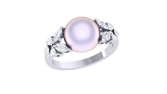 solitário noivado Casamento opala pedra anel joalheria platina argolas diamante ouro moda mulheres aniversário promessa namorados 3d print model - Mito3D