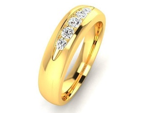 solitär engagement hochzeit ring schmuck band frauenring wertvoll gold druckbar diamant mode ringe bulk sammlung frauen 3d print model - Mito3D