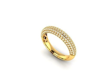 solitario compromiso Boda anillo anillos libra esterlina imprimible diamante platino joya joyería plata delicado ligero oro blanco tiffany 3d print model - Mito3D