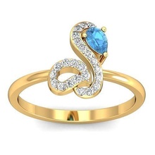 Solitär Engagement Hochzeit Ring Ringe Damen Frauen Diamant Rubin Frau Smaragd Blau Saphir Schmuck 3d print model - Mito3D