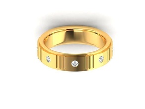 solitario compromiso boda anillo oro plata imprimible enganchar joyería joya blanco canalla moda vestir platino rompecabezas vendimia diamante belleza anillos 3d print model - Mito3D