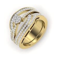 solitario compromiso Boda anillo joyería joya promesa Moda 4mm Roca clásico brillante diamante Estados Unidos Canadá uk Italia Francia Israel Europa unido anillos 3d print model - Mito3D