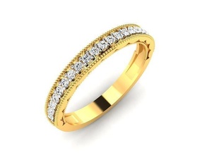 solitario compromiso boda anillo 3dm ónix patrones joyería joya impresión 3dprinted imprimible anillos dorado moda oro prototipos plata ennegrecimiento diamante diseño 3d print model - Mito3D